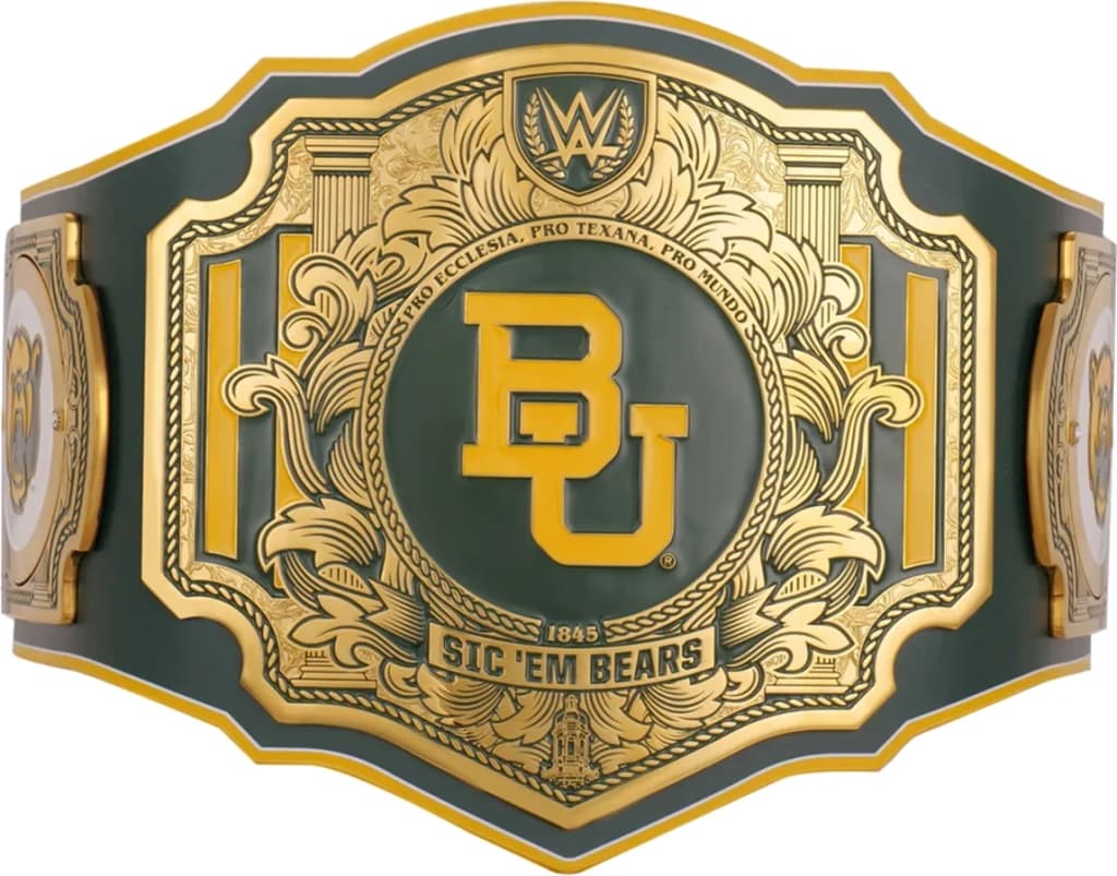 Baylor Bears WWE Legacy Title Belt