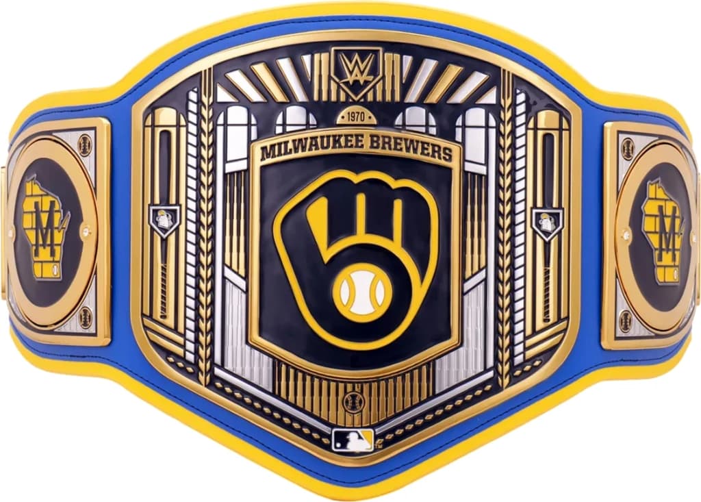 Milwaukee Brewers WWE Legacy Title Belt